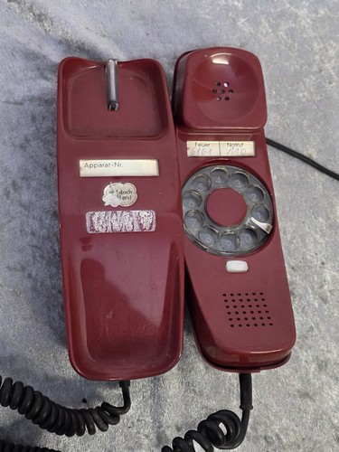 Post telefon wählscheiben - telefon,