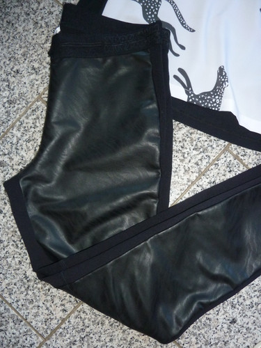 Spotalm kunstlederhose mit - spotalm,