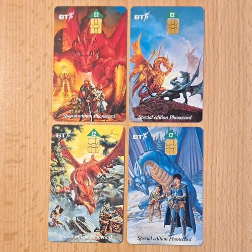 Telefonkarten set - (4, stück)