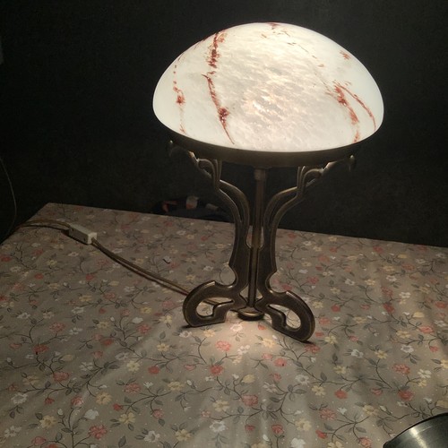 Jugendstil tischlampe art - jugendstil, /