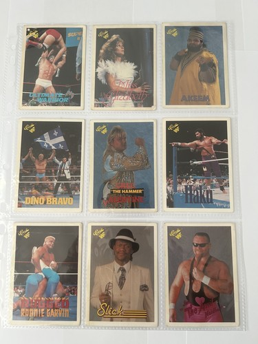 Wwf classic 1990 karten - wwf,