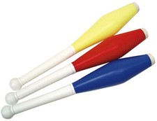 JONGLIERKEULEN 3er Jonglier-Keulen Jonglage jonglieren B-WARE !