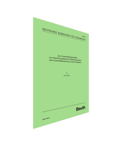 Zum querkrafttragverhalten von - querkrafttragverhalten,