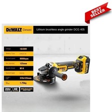 DEWALT DCG405 125 mm Flachkopf