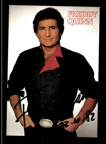 Freddy quinn autogrammkarte - freddy,