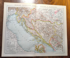 Original histor. Landkarte