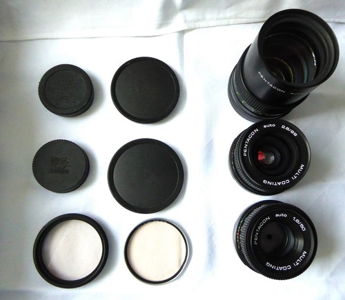 Pentacon objektiv konvolut m42 - pentacon,