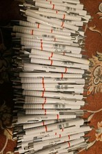 Rotring Tikky II Weiß Kugelschreiber Schreibfarbe Blau 100 stück 