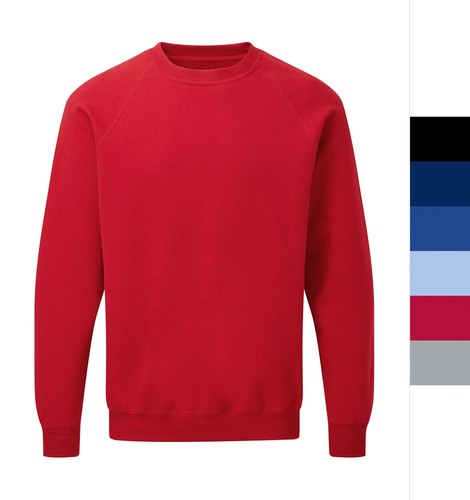 Herren raglan sweatshirt - sg,