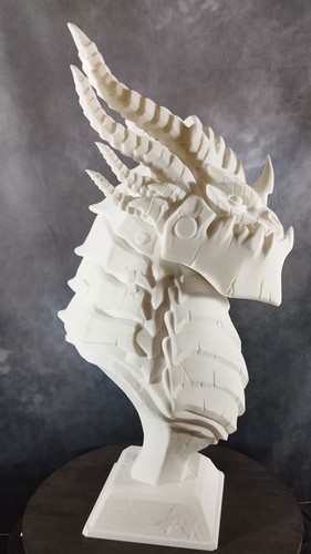 Drachenbüste 53cm büste - drachenbüste,