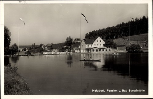 Hetzdorf halsbrücke in - ak,