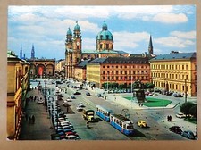 Postcard Munich Odeonsplatz