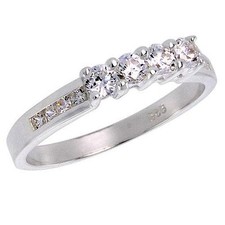 Sterlingsilber Verlobung Ring