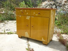 alter antiker kleiner schrank schuhschrank kommode 50er 60er 70er retro vintage