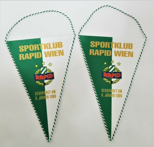 Wimpel sportklub rapid wien - 2x,