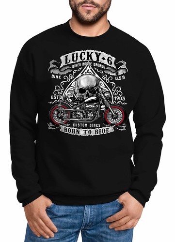 Sweatshirt herren biker lucky - herren,