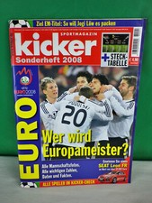 Kicker Sportmagazin Sonderheft zur Fußball EM 2008 Österreich Schweiz ha67