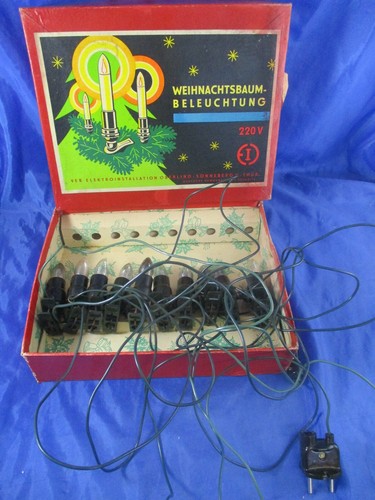 Ddr weihnachtsbaum beleuchtung - ddr,