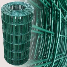 Gartenzaun 60cm 25m Maschendraht Gitterzaun Schweißgitter Wildzaun 100x75mm