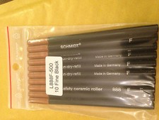 Schmidt Sicherheits Keramik Walze 888 fein, Tintenroller Mine, Original Schmidt 10er-Pack