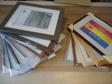 Foto Holz Rahmen 30x40cm mit Glas Rückwand Wechselrahmen Bilderrahmen OVP