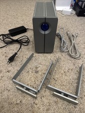 LACIE 2big - Dual HDD Gehäuse USB+Firewire f. 2x 3,5‘‘ SATA Festplatten (silber)