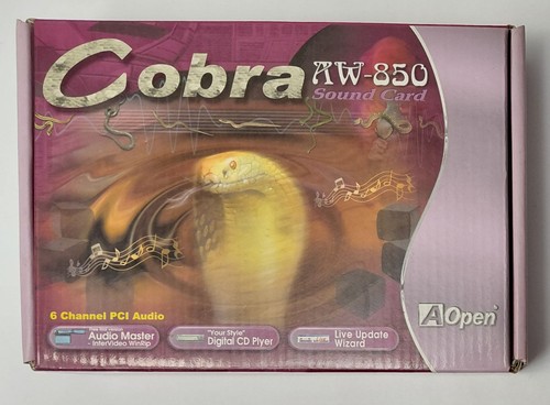 Aopen cobra aw850 - aopen, pci
