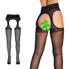 Sexy Straps-Strumpfhose S-XL