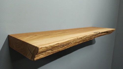 Holzregal aus massiver eiche - aus,