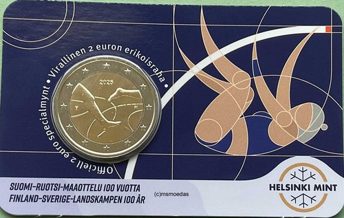 Finnland euro coincard 2025 - 2,