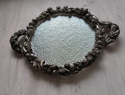 Seltene tablett aus zinn - seltene,