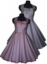 50er jahre kleid zum petticoat - 50er,
