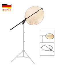 Reflektorhalter Ausziehbarer Auslegerarm 65-174cm 360 Grad Ausziehbarem Halter 
