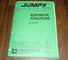 CITROEN JUMPY 1997 Elektrische Schaltpläne WERKSTATT HANDBUCH