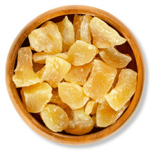 (15,90 EUR/kg) Ingwer Würfel scharf, kandiert, 1kg, Ingwer Stücke ungeschwefelt