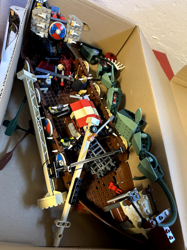 Lego vikinger 7018 boot - vikinger,