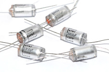 6x Vintage EMZ Styroflex KS Präzisions-Kondensator, 3300 pF / 630 V / 1 %, NOS