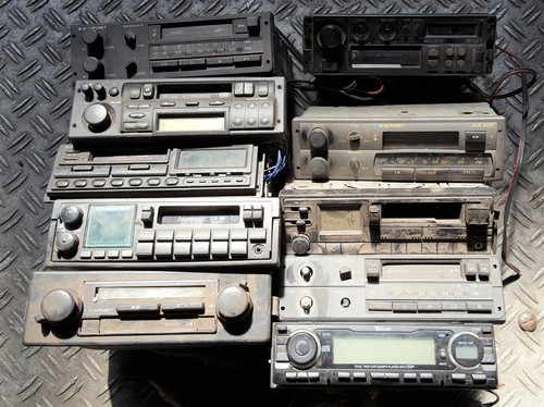 Stück autoradio konvolut - 10,