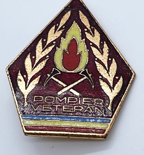 Anstecknadel pompier veteran - anstecknadel,