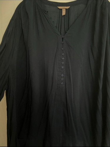 Damen bluse tunika schwarz - h&m, bluse/tunika