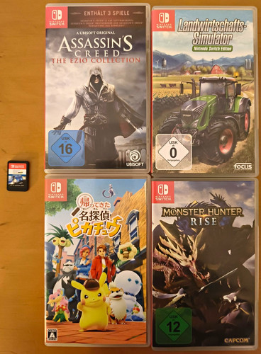 Nintendo switch spiele - switch, paket