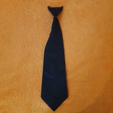 Neue Krawatte ohne zu binden mit Clip von Trevira in Schwarz