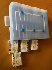 Han Croco Karteikartenbox, Blau Lernsystem mit 400 Karten