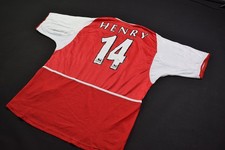 Nike Arsenal London Henry Trikot 2002 Vintage Jersey Shirt Camiseta Maglia Red M