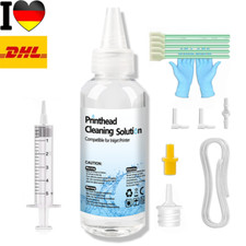 100 ml Druckkopfreiniger Epson, Düsenreiniger, Adapter, Druckerreiniger Cleaner