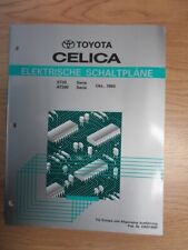 Original Toyota Celica, Elektrische Schaltpläne Oktober 1993