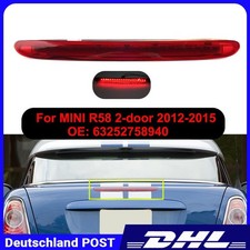 Zusatzbremsleuchte Dritte Bremsleuchte Rot Bremslicht für MINI Cooper R58 Coupe