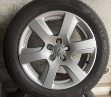 4 Winterräder Original Audi A6 4G • Michelin Alpin • 225/55 R17 97H ET37 LK5x112