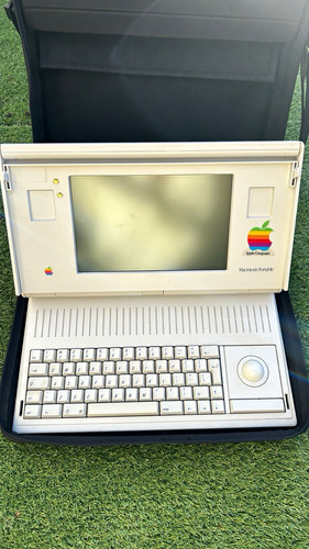 Apple macintosh tragbarer - apple,
