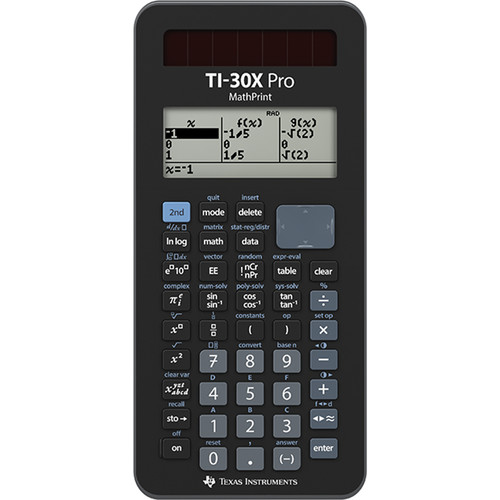 30x pro mathprint - pro, mathprint™